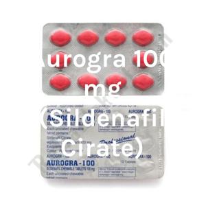 Aurogra 100 mg (Sildenafil Cirate)