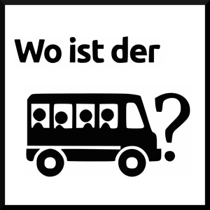 Wo ist der Bus?