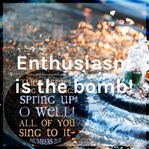 Enthusiasm is the bomb! by Fernando Montes de Oca Sr.