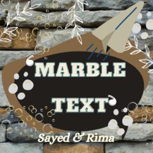 Marble Text