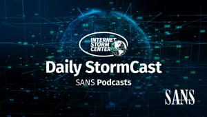 SANS Internet Stormcenter Daily Cyber Security Podcast (Stormcast)