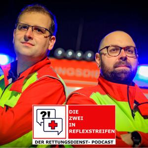 Die Zwei in Reflexstreifen