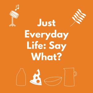 Just Everyday Life: Say What?