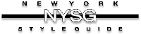New York Style Guide