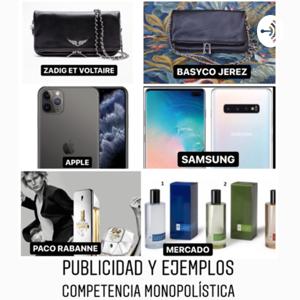 Publicidad y Ejemplos Competencia Monopolística