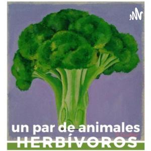 Un par de animales herbívoros