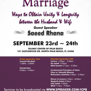 Marriage: Unity between Husband and Wife