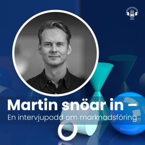 Martin snöar in