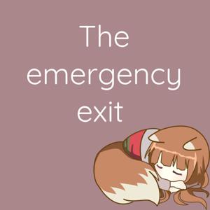 The emergency exit