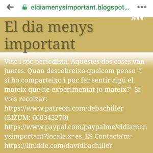 El Día Menos Importante