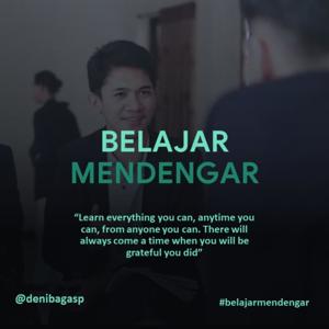 Belajar Mendengar