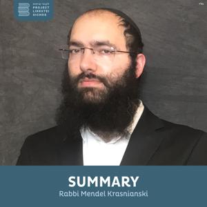 Summary, Rabbi Mendel Krasnianski