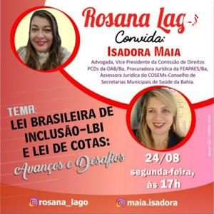 Live Rosana Lago Convida