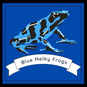 Blue Melky Frogs