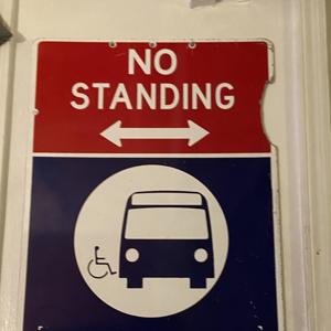 NO STANDING