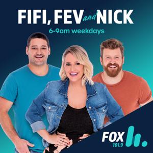 The Fifi, Fev & Byron Catch Up – 101.9 Fox FM Melbourne - Fifi Box, Brendan Fevola & Byron Cooke