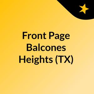 Front Page Balcones Heights (TX)