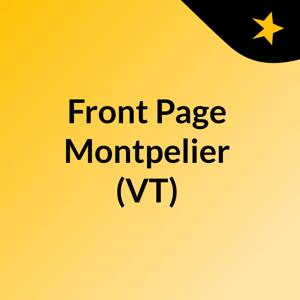 Front Page Montpelier (VT)