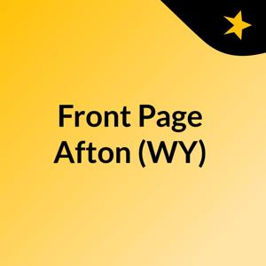 Front Page Afton (WY)