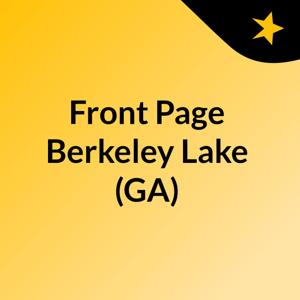 Front Page Berkeley Lake (GA)