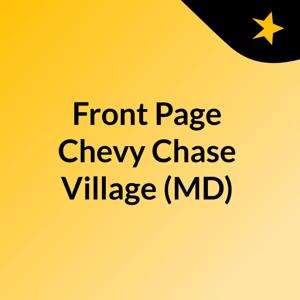 Front Page Chevy Chase Village (MD)