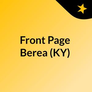 Front Page Berea (KY)