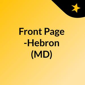 Front Page -Hebron (MD)