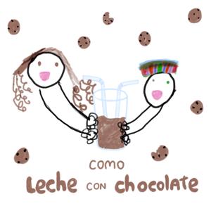 Como Leche con Chocolate