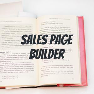 Sales Page Builder