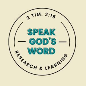 Speak God’s Word