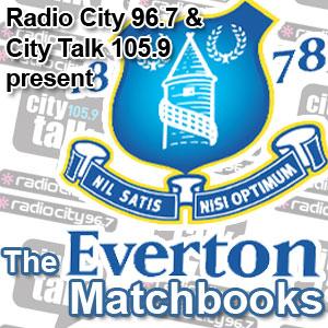 The Everton Matchbooks by Radio City 96.7