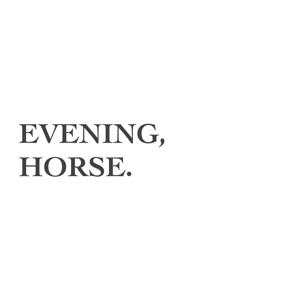 The Evening Horse