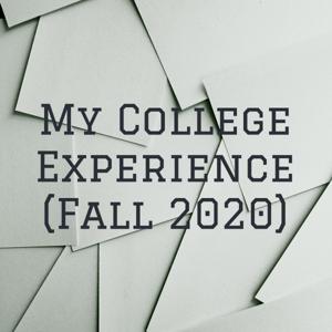 My College Experience (Fall 2020)