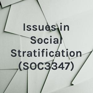 Issues in Social Stratification (SOC3347)