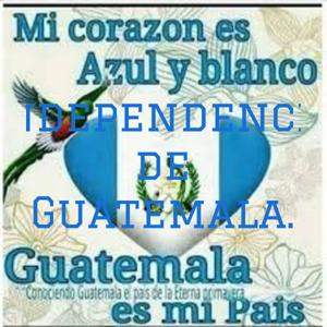 Independencia de Guatemala.