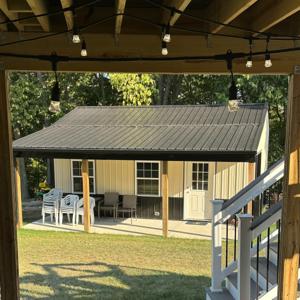 Bald Man and His Shed