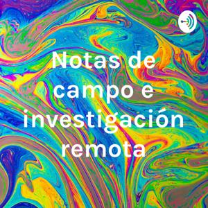 Notas de campo e investigación remota