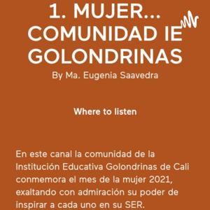 1. MUJER COMUNIDAD DE GOLONDRINAS