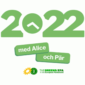 2022 med Alice Bah Kuhnke, Pär Holmgren och Jakop Dalunde