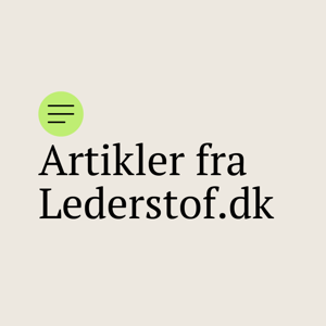 Artikler fra Lederstof.dk by Lederstof.dk