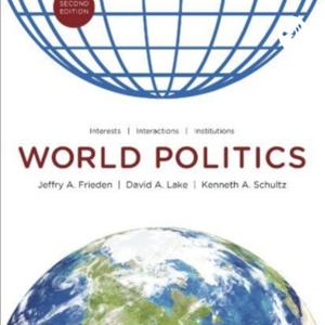 Intro To World Politics