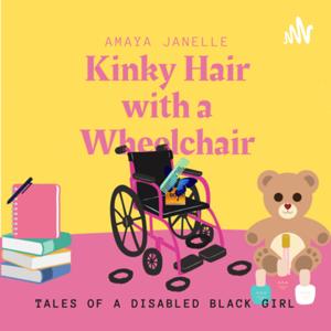 Kinky Hair with a Wheelchair