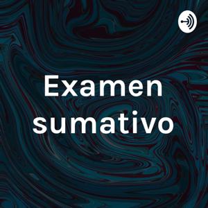Examen sumativo