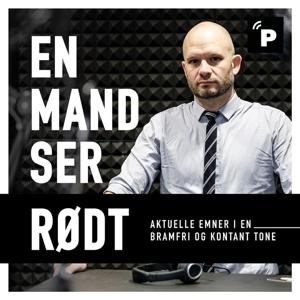 EN MAND SER RØDT