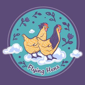 Flying hens