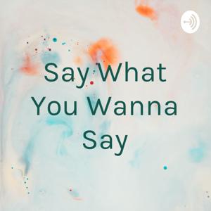Say What You Wanna Say