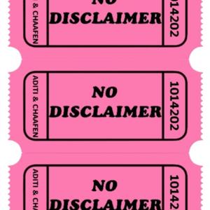 No Disclaimer