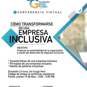 COMO TRANSFORMARSE EN UNA EMPRESA INCLUSIVA