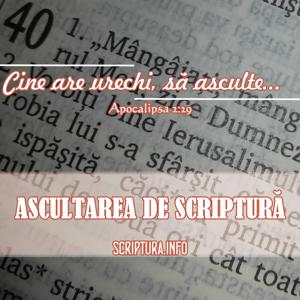 Ascultarea de Scriptură