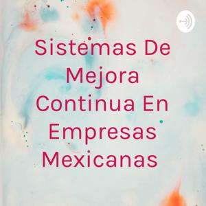 Sistemas De Mejora Continua En Empresas Mexicanas